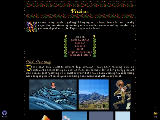 pages/pixelart screenshot