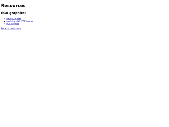 resources screenshot