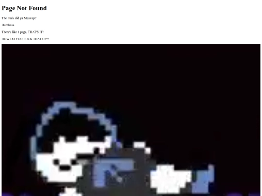 not_found screenshot