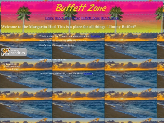 BeachHome/BuffettZone screenshot