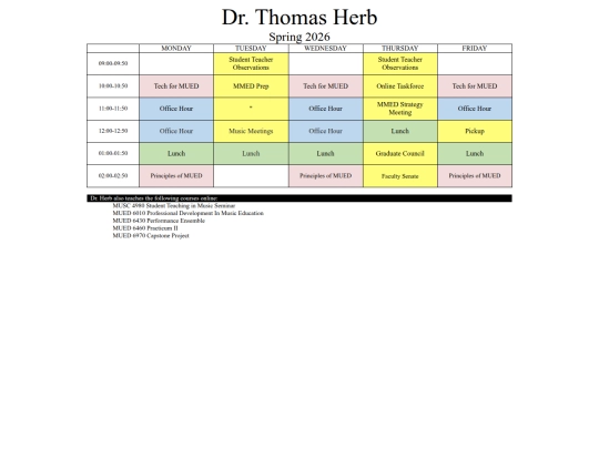 ScheduleS26 screenshot