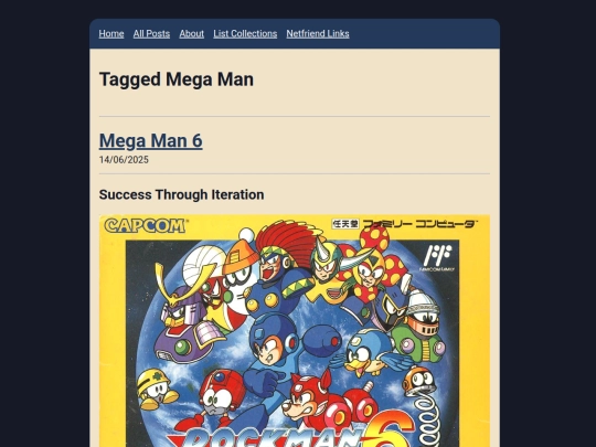 tags/Mega Man screenshot