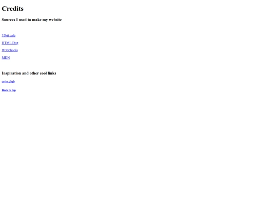 root/credits screenshot