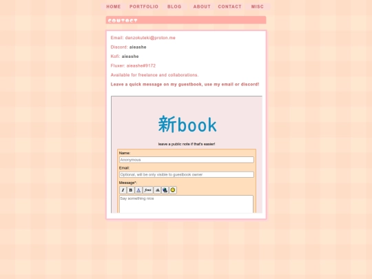contact screenshot