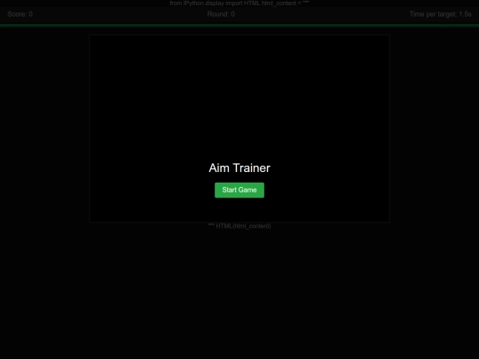 AimTrainer screenshot