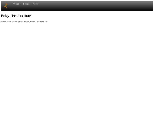 test screenshot