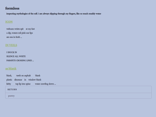 collections/formless screenshot