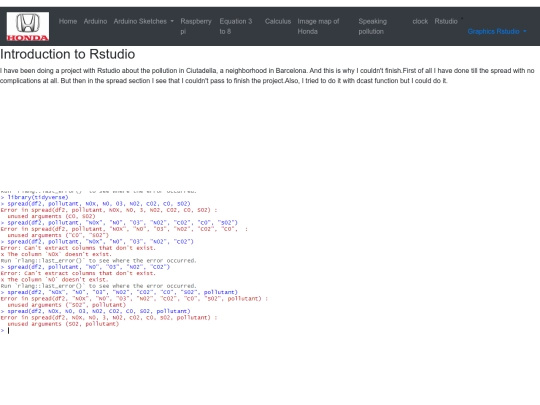 Rstudio screenshot