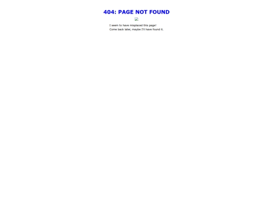 not_found screenshot