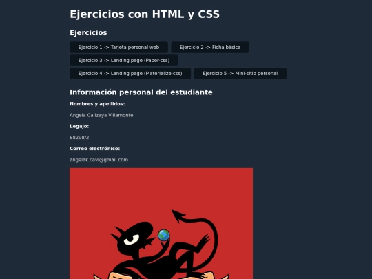 index screenshot