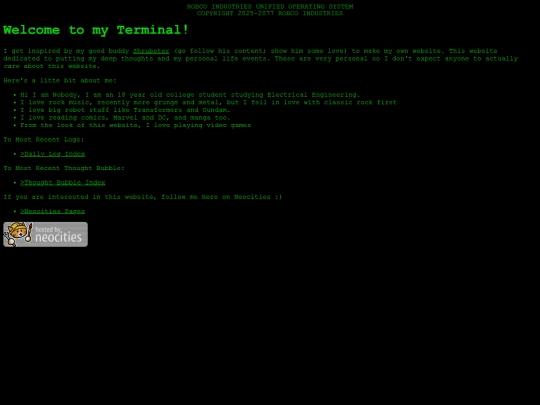 index screenshot