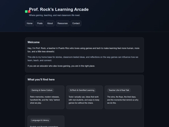 homepage screenshot