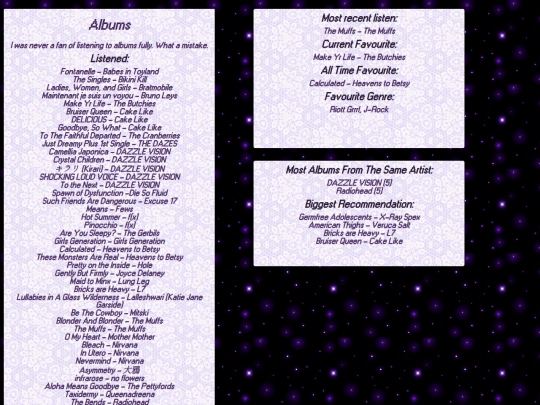 albumss screenshot