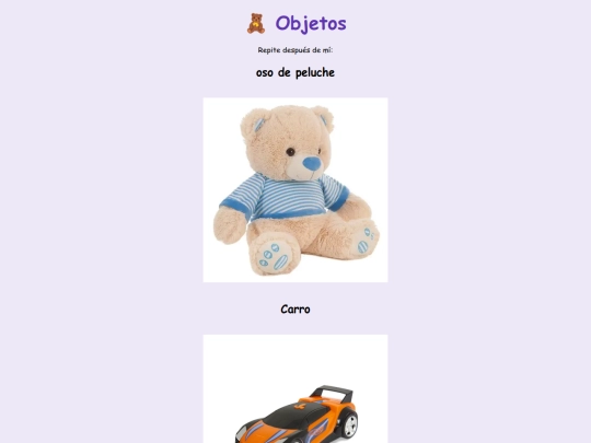 objetos screenshot