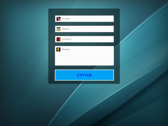 cursos/formulario screenshot