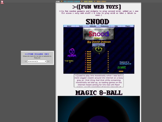 mspa/games screenshot