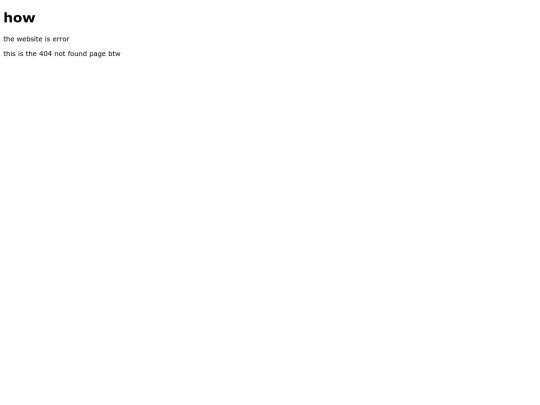 not_found screenshot