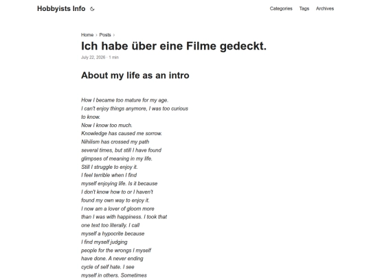 posts/über screenshot