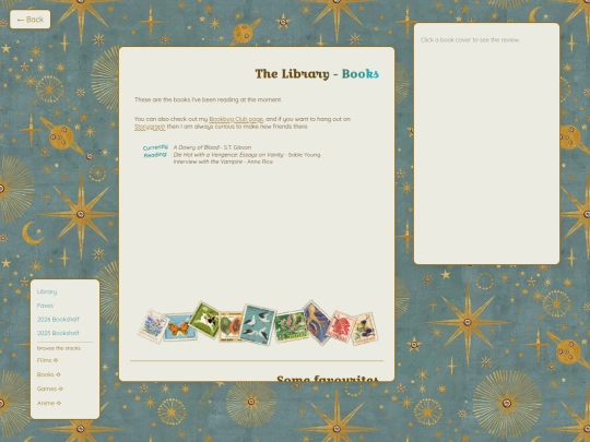 media/books screenshot