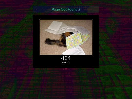 not_found screenshot