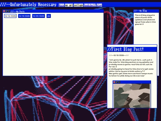 blog screenshot
