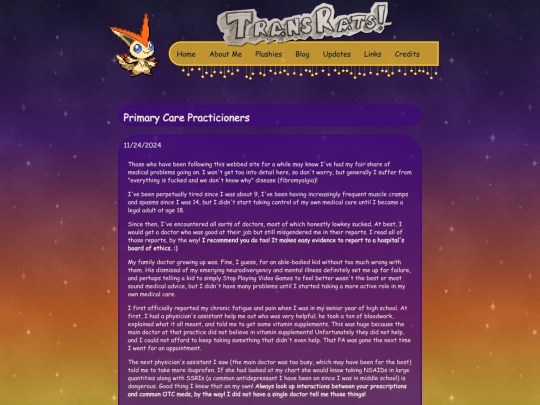 blogposts/doctors screenshot