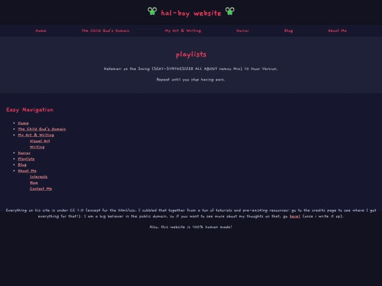 playlists screenshot