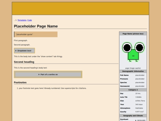 tcgd/template screenshot