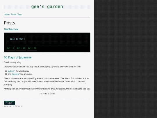posts screenshot