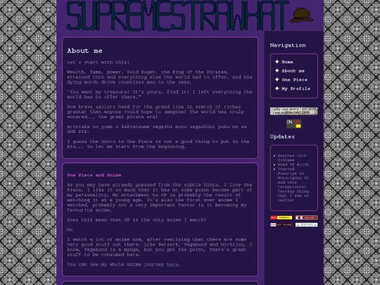 pages/about-me screenshot
