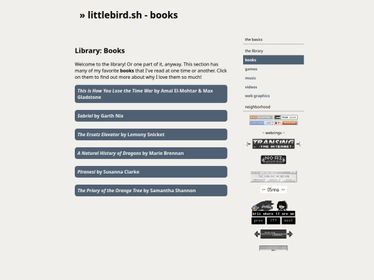 books screenshot