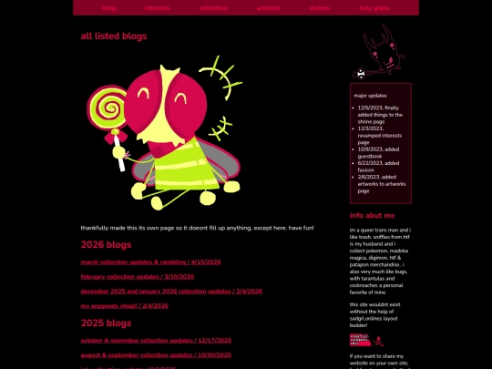 bloglist screenshot