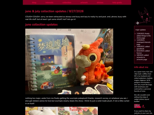 collectionjunejulyupdates2026 screenshot