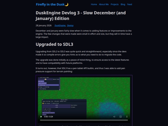 blog/duskengine-devlog-3 screenshot