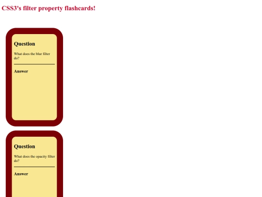 flashcards screenshot