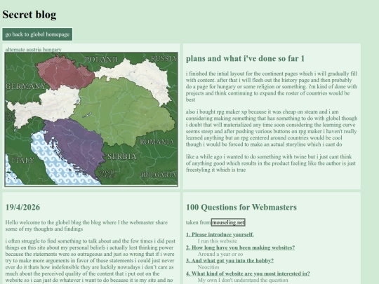 blog screenshot