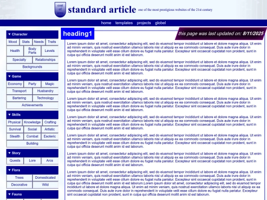 p/templates/article screenshot