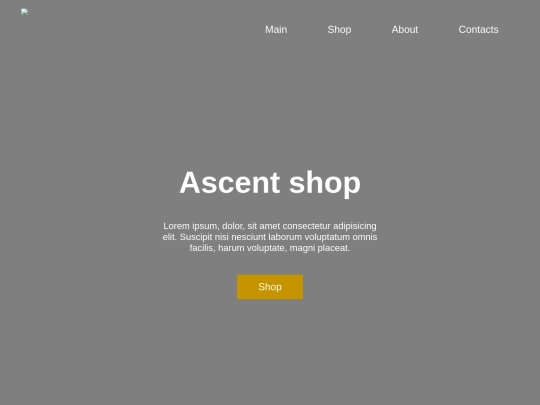 mysite screenshot