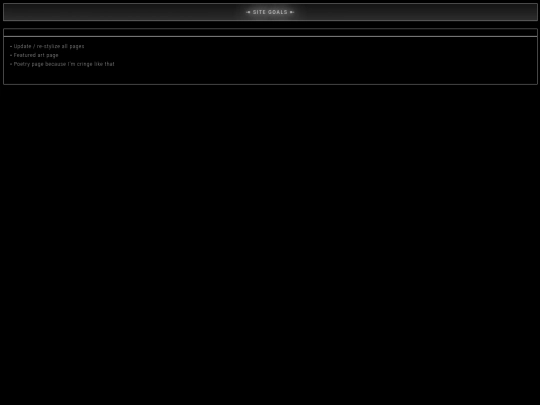 websitegoals screenshot