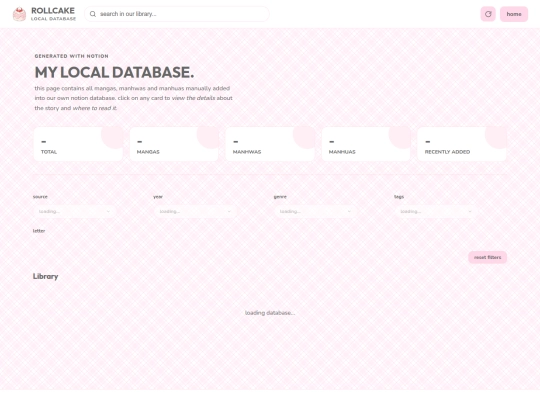 database screenshot