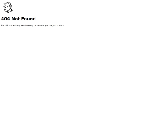 not_found screenshot