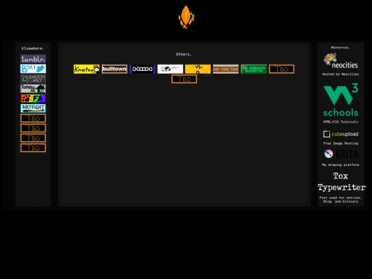links screenshot
