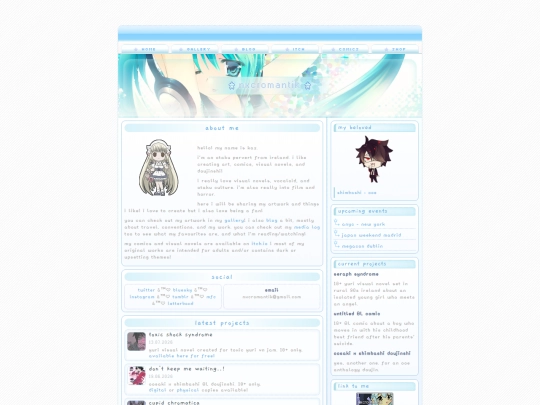 page/profile screenshot