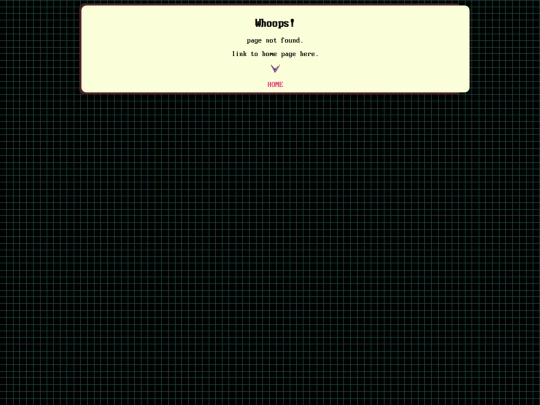 not_found screenshot
