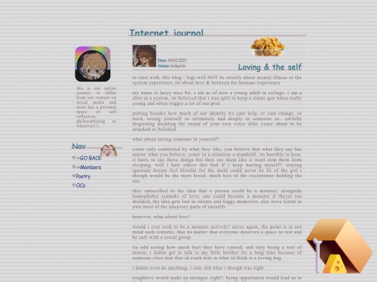 journals/journal1 screenshot