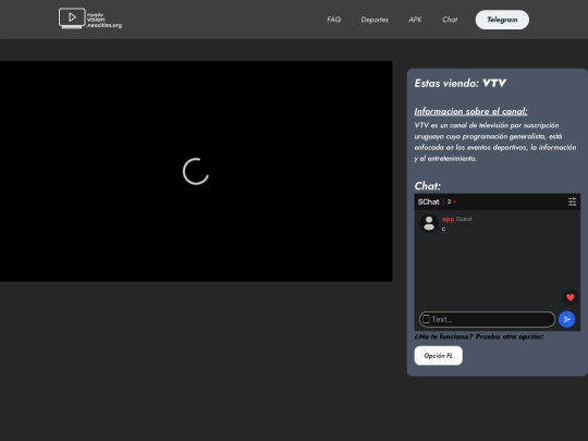 canales/vtv screenshot