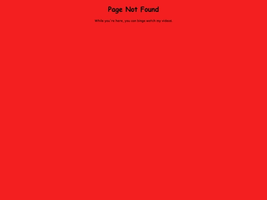 not_found screenshot