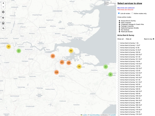mapMedway screenshot