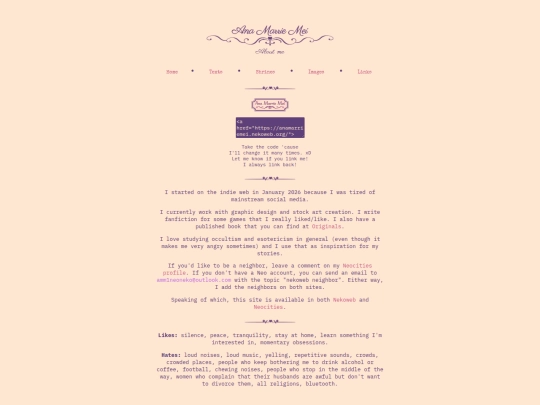 eng-aboutme screenshot