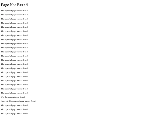 not_found screenshot